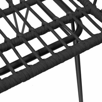 3-delige Tuinset poly rattan zwart 8720845818197 7
