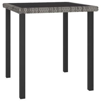 3-delige Tuinset poly rattan grijs 8720286301302 3