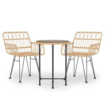 3-delige Tuinset poly rattan 8720845818180 2
