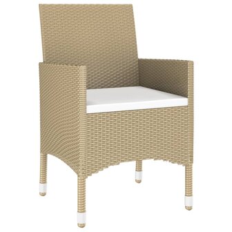 3-delige Tuinset poly rattan beige 8720286203071 5