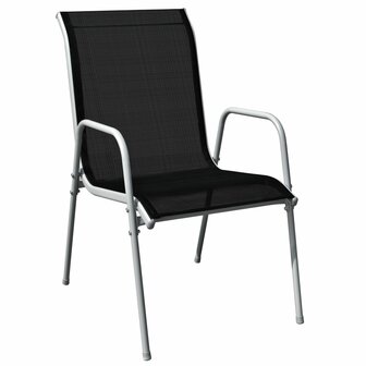 5-delige Tuinset staal zwart 8718475508281 6