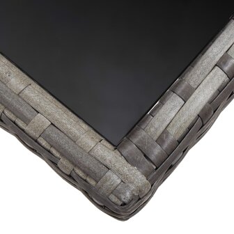 5-delige Tuinset poly rattan antracietkleurig en grijs 8720286225813 8