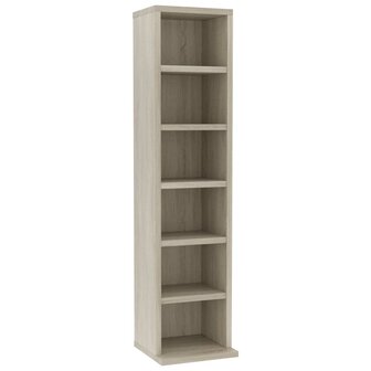 Cd-kast 21x20x88 cm bewerkt hout sonoma eikenkleurig 8719883675152 2