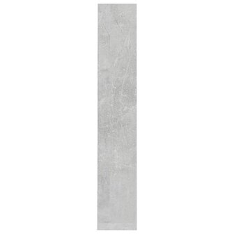 Cd-kasten 2 st 21x16x93,5 bewerkt hout betongrijs 8720286086445 5