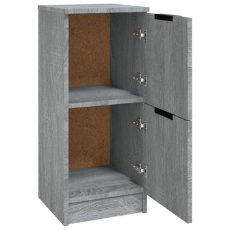 Dressoir 30x30x70 cm bewerkt hout grijs sonoma eikenkleurig 8720287084150 6