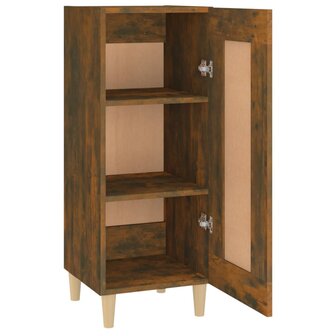 Dressoir 34,5x34x90 cm bewerkt hout gerookt eiken 8720287085577 7