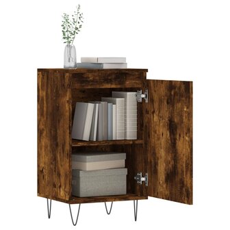 Dressoir 40x35x70 cm bewerkt hout gerookt eikenkleurig 8720845872892 4