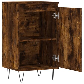 Dressoir 40x35x70 cm bewerkt hout gerookt eikenkleurig 8720845872892 6