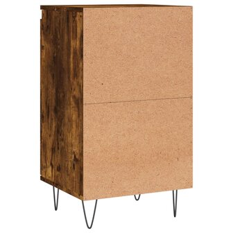 Dressoir 40x35x70 cm bewerkt hout gerookt eikenkleurig 8720845872892 8