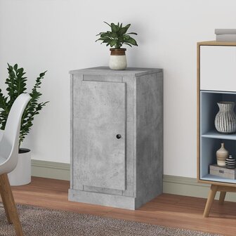 Dressoir 37,5x35,5x67,5 cm bewerkt hout betongrijs 8720845790981 1