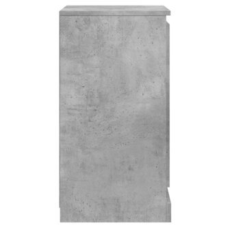 Dressoir 37,5x35,5x67,5 cm bewerkt hout betongrijs 8720845790981 8