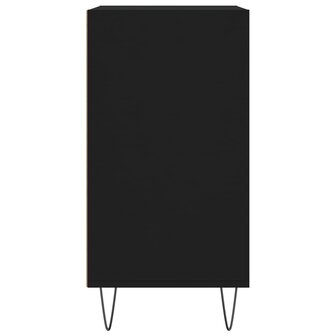 Dressoir 57x35x70 cm bewerkt hout zwart 8720845907365 5