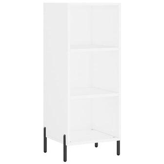Dressoir 34,5x32,5x90 cm bewerkt hout wit 8720845869113 2