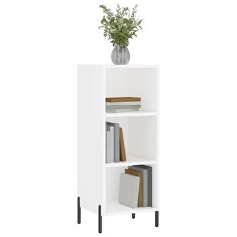 Dressoir 34,5x32,5x90 cm bewerkt hout wit 8720845869113 3