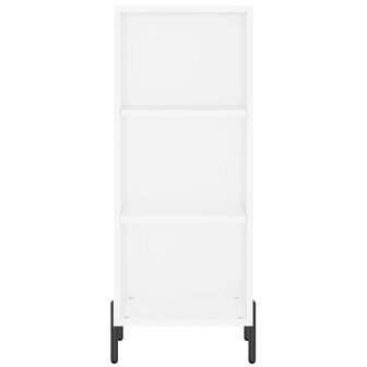 Dressoir 34,5x32,5x90 cm bewerkt hout wit 8720845869113 4