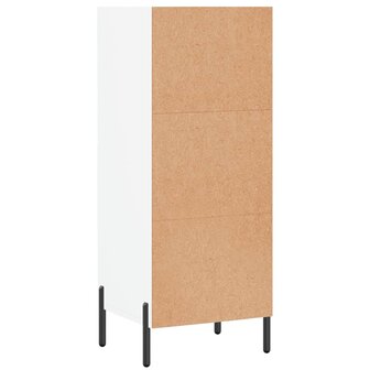 Dressoir 34,5x32,5x90 cm bewerkt hout wit 8720845869113 6