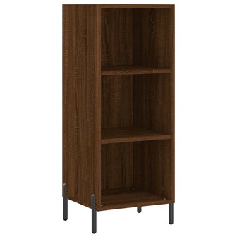 Dressoir 34,5x32,5x90 cm bewerkt hout bruin eikenkleur 8720845869182 2