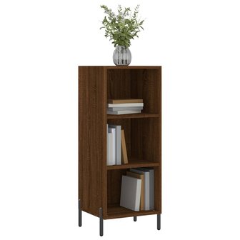 Dressoir 34,5x32,5x90 cm bewerkt hout bruin eikenkleur 8720845869182 3