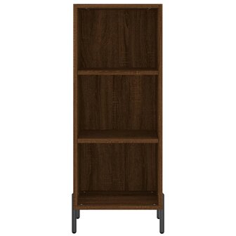 Dressoir 34,5x32,5x90 cm bewerkt hout bruin eikenkleur 8720845869182 4
