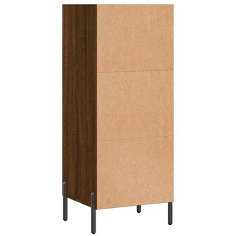 Dressoir 34,5x32,5x90 cm bewerkt hout bruin eikenkleur 8720845869182 6