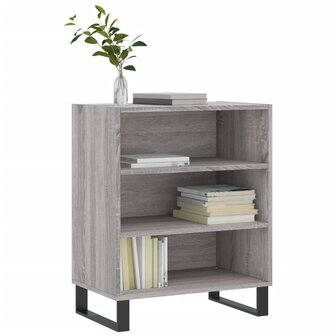 Dressoir 57x35x70 cm bewerkt hout grijs sonoma eikenkleurig 8720845907495 3