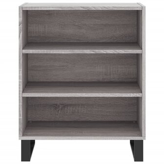 Dressoir 57x35x70 cm bewerkt hout grijs sonoma eikenkleurig 8720845907495 4