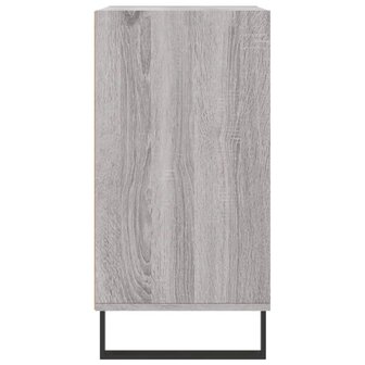 Dressoir 57x35x70 cm bewerkt hout grijs sonoma eikenkleurig 8720845907495 5