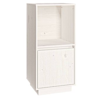 Dressoir 38x35x80 cm massief grenenhout wit 8720286923269 2