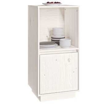 Dressoir 38x35x80 cm massief grenenhout wit 8720286923269 9