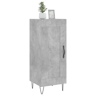 Dressoir 34,5x34x90 cm bewerkt hout betongrijs 8720845871550 3