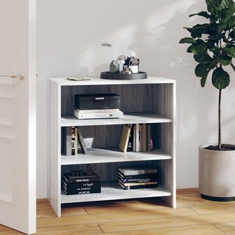 Dressoir 70x40,5x75 cm spaanplaat grijs sonoma eikenkleurig 8720286836934 1