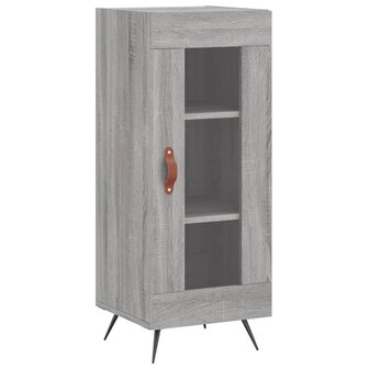 Dressoir 34,5x34x90 cm bewerkt hout grijs sonoma eikenkleurig 8720845869410 2