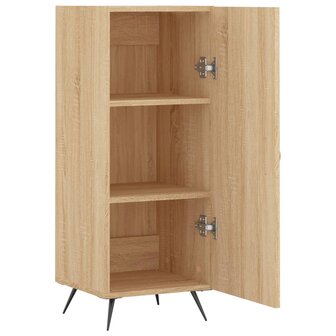 Dressoir 34,5x34x90 cm bewerkt hout sonoma eiken 8720845866822 5