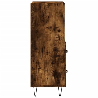 Dressoir 34,5x34x90 cm bewerkt hout gerookt eiken 8720845868369 7