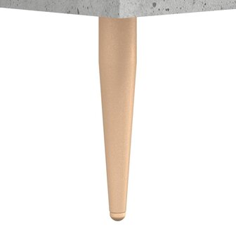 Dressoir 34,5x34x90 cm bewerkt hout betongrijs 8720845866990 11