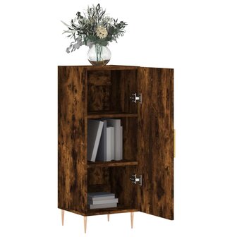 Dressoir 34,5x34x90 cm bewerkt hout gerookt eiken 8720845867003 4