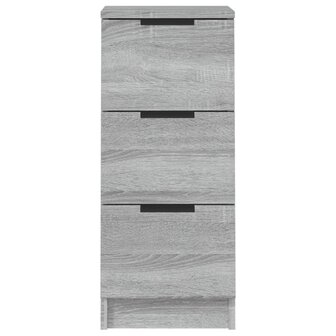 Dressoir 30x30x70 cm bewerkt hout grijs sonoma eikenkleurig 8720287084099 6