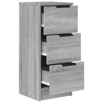 Dressoir 30x30x70 cm bewerkt hout grijs sonoma eikenkleurig 8720287084099 7