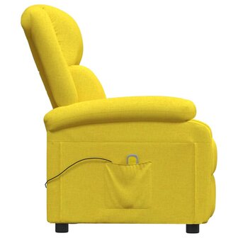 Massagestoel stof lichtgeel 8720287162445 4