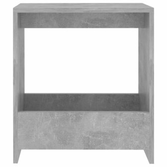 Bijzettafel 50x26x50 cm bewerkt hout betongrijs 8720286558928 4