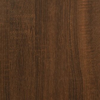 Bijzettafel 40x40x40 cm bewerkt hout bruin eikenkleur 8720286978412 6