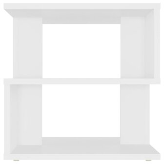 Bijzettafel 40x40x40 cm bewerkt hout wit 8720286542149 4