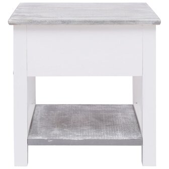 Bijzettafel 40x40x40 cm paulowniahout grijs 8719883668345 3