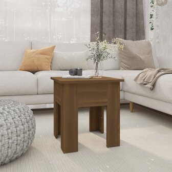Salontafel 40x40x42 cm bewerkt hout bruin eikenkleur 8720286837573 1