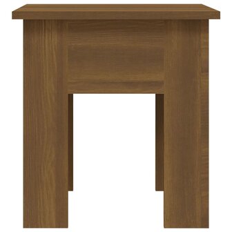 Salontafel 40x40x42 cm bewerkt hout bruin eikenkleur 8720286837573 5