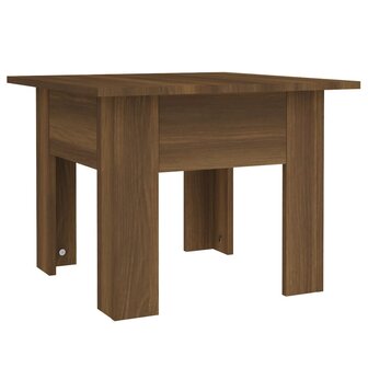Salontafel 55x55x42 cm bewerkt hout bruin eikenkleur 8720286837542 2