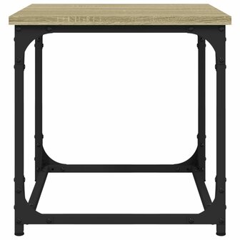 Salontafel 40x40x40 cm bewerkt hout sonoma eikenkleurig 8720845558512 5