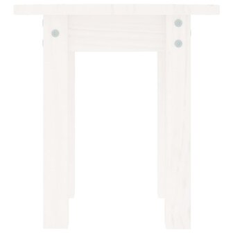 Salontafel &Oslash; 35x35 cm massief grenenhout wit 8720287208358 5