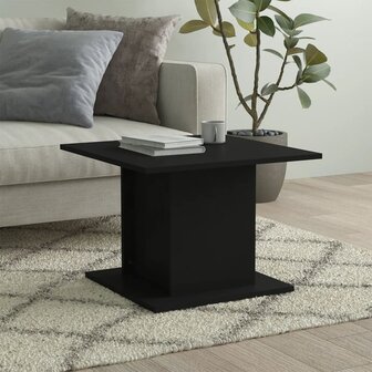 Salontafel 55,5x55,5x40 cm spaanplaat zwart 8720286836408 1