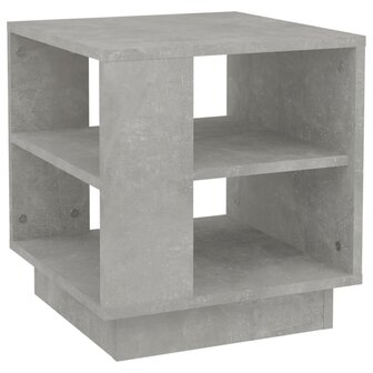 Salontafel 40x40x43 cm bewerkt hout betongrijs 8720286836323 2